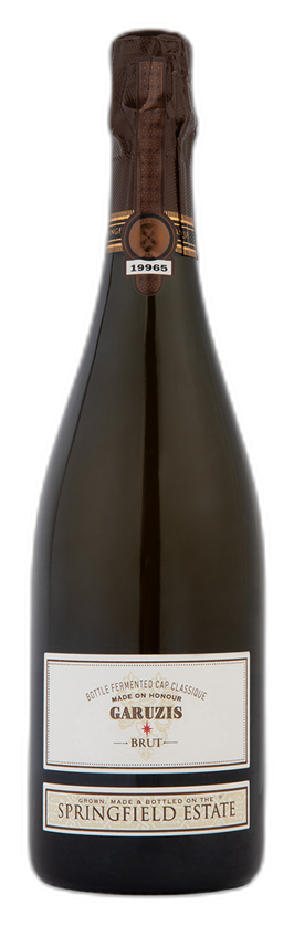 Garuzis Brut Cap Classique bottle