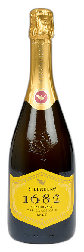 1682 Chardonnay Cap Classique bottle