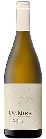 The Mira Chardonnay bottle