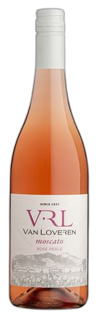 Moscato Perle Rosé bottle