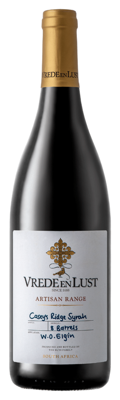 Artisan Caseys Ridge Syrah bottle