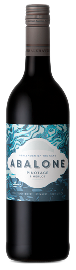 Abalone Red Pinotage Merlot bottle
